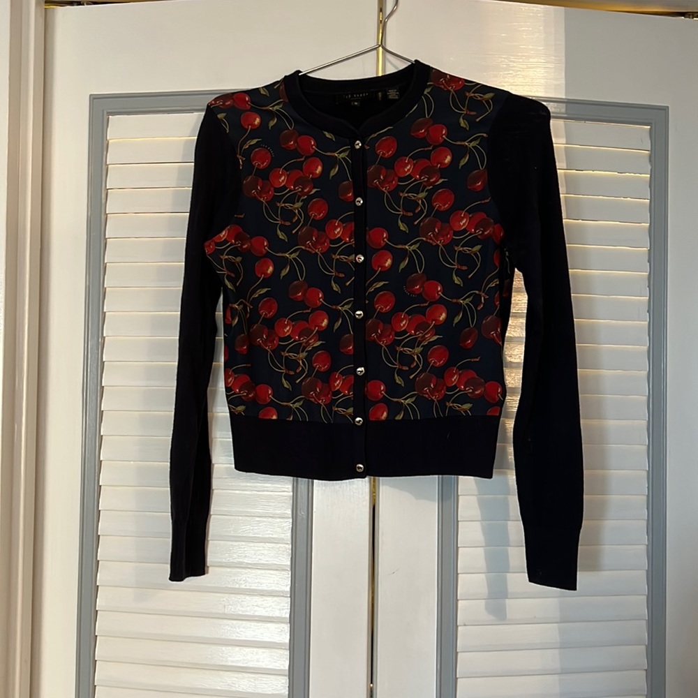 Ted Baker Cherry 🍒 Print Sweater
